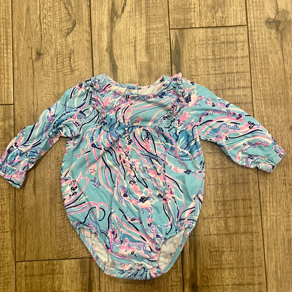 Lilly Pulitzer onesie 6-12 months
